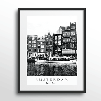 Amsterdam Nook At You Matte Paper Black Frame With Mount