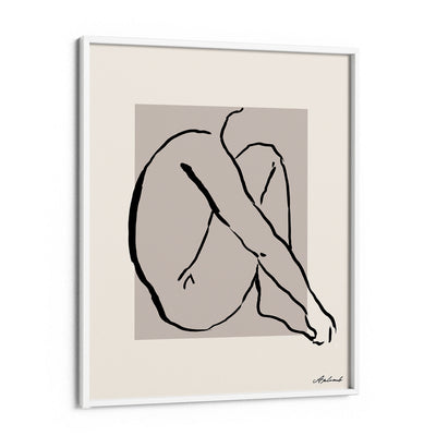 Aplomb Nook At You Matte Paper White Frame