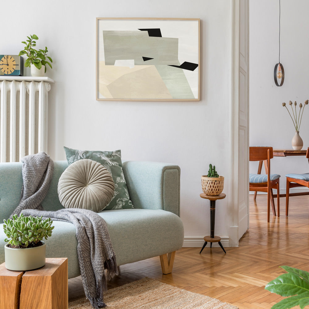 Balance - D Abstract Wall Art-Rolled Art-Nook At You