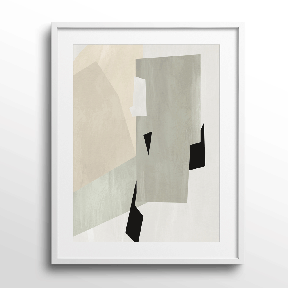 Balance - D Abstract Wall Art - XS / Matte Paper / Rolled Art - Nook At You