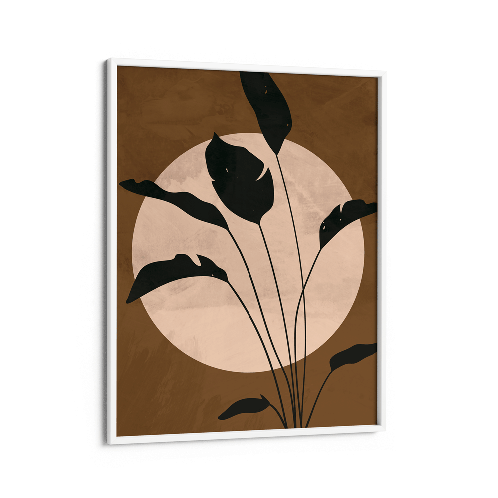 Leaves By The Moon #1 Nook At You Matte Paper White Frame