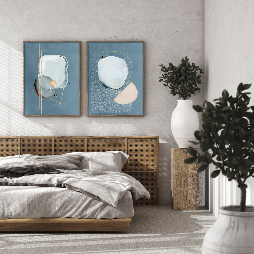 Délicate Abstract Prints - XS / Matte Paper / Rolled Art - Nook At You