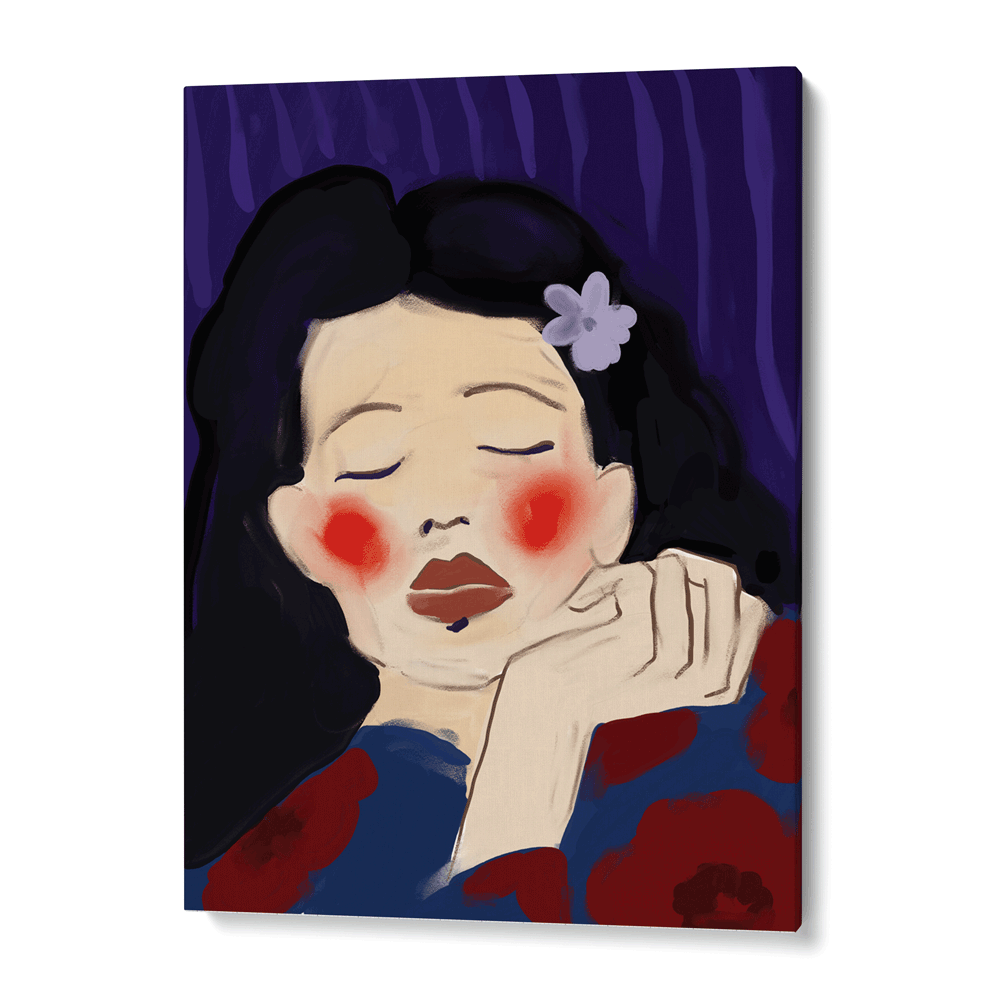 Blush Nook At You Canvas Gallery Wrap