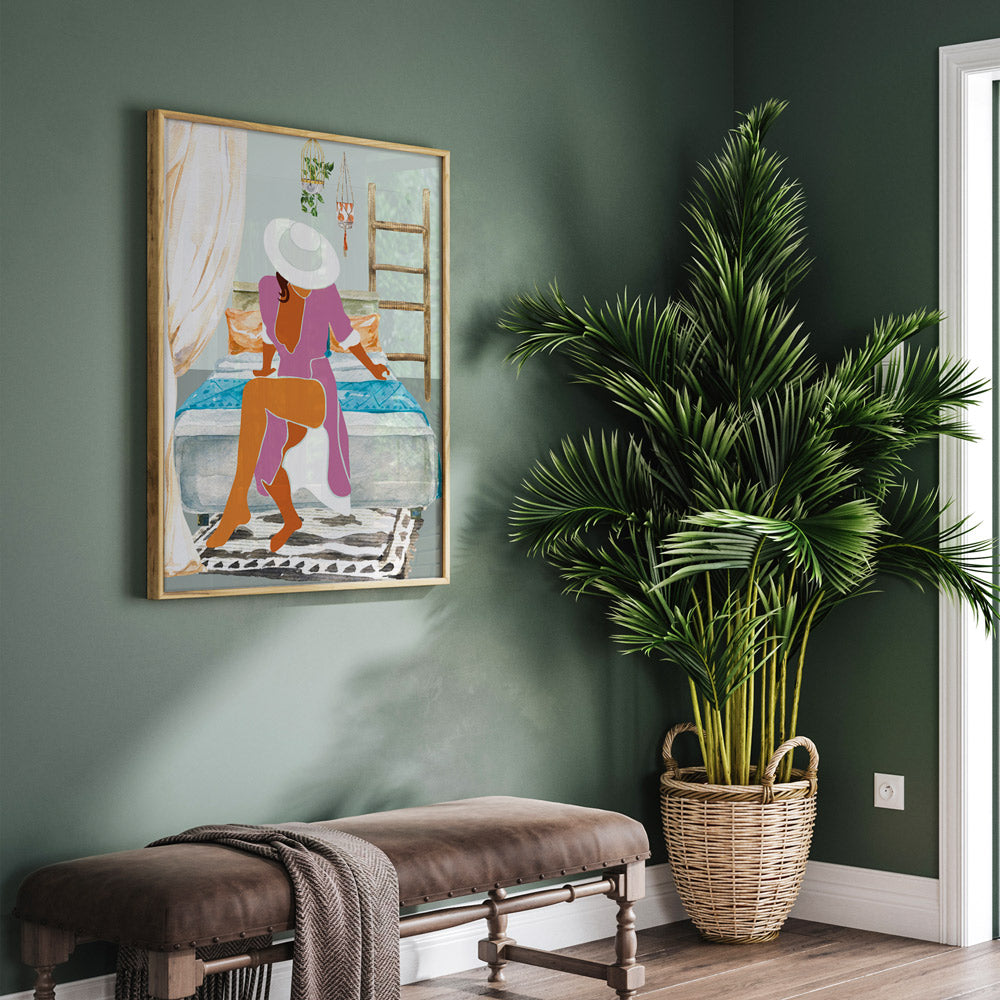 Bohemian Dream Nook At You Matte Paper Rolled Art