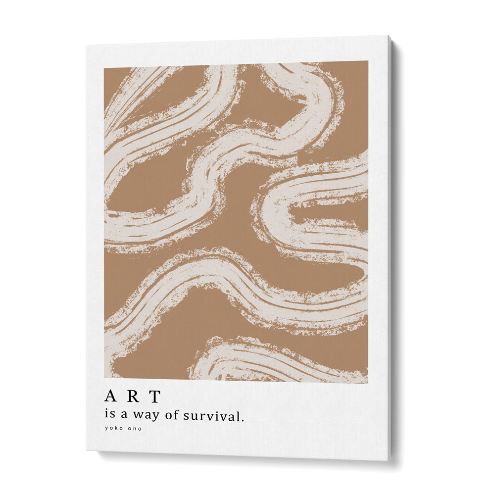 Art Is A Way... Exhibition Poster Abstract Prints-Gallery Wrap-Nook At You