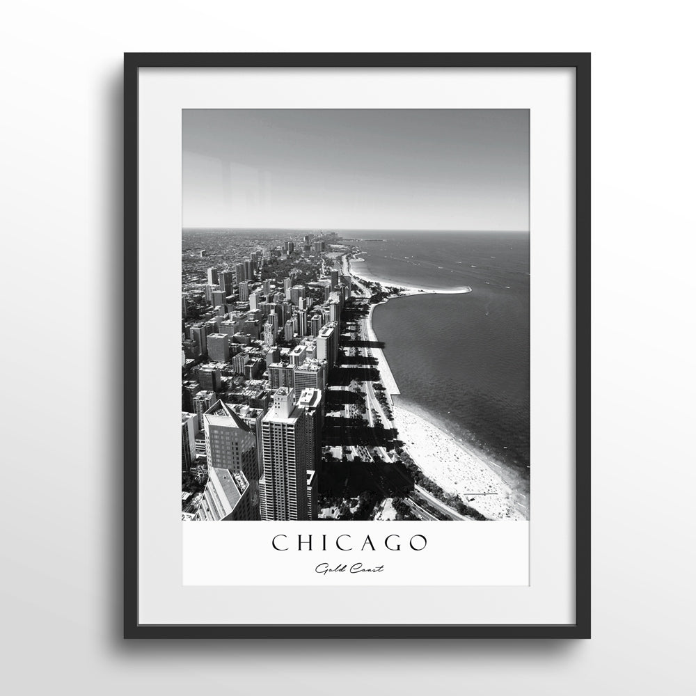 Chicago - XS / Matte Paper / Rolled Art - Nook At You