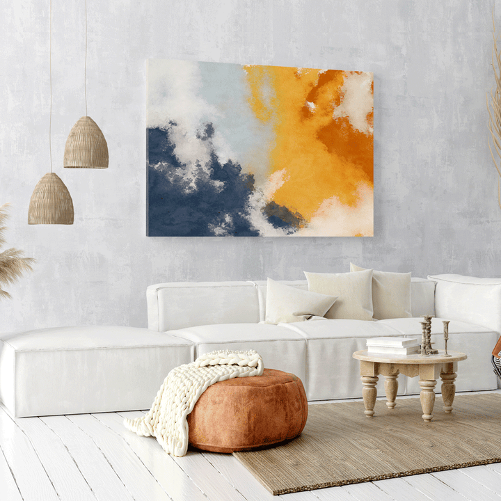 Chaos Abstract Wall Art-Rolled Art-Nook At You