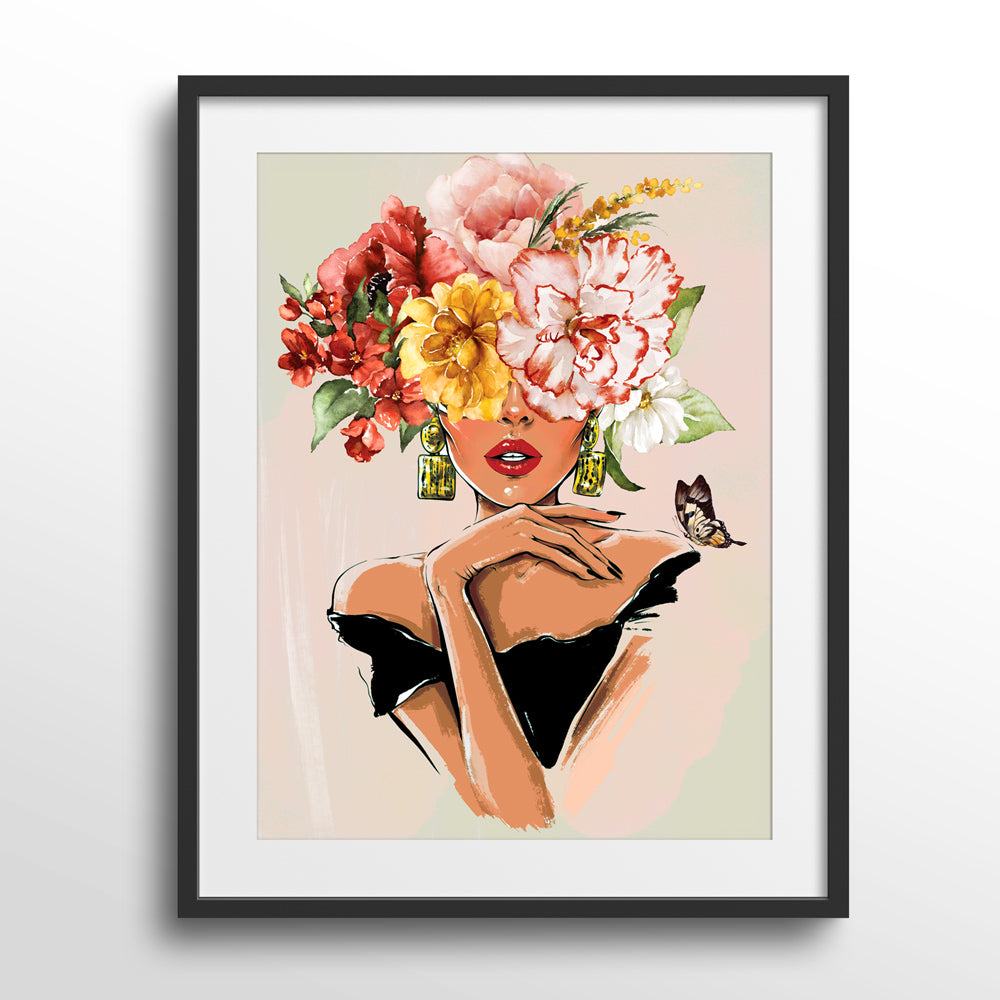 Flowers of Life - XS / Matte Paper / Rolled Art - Nook At You