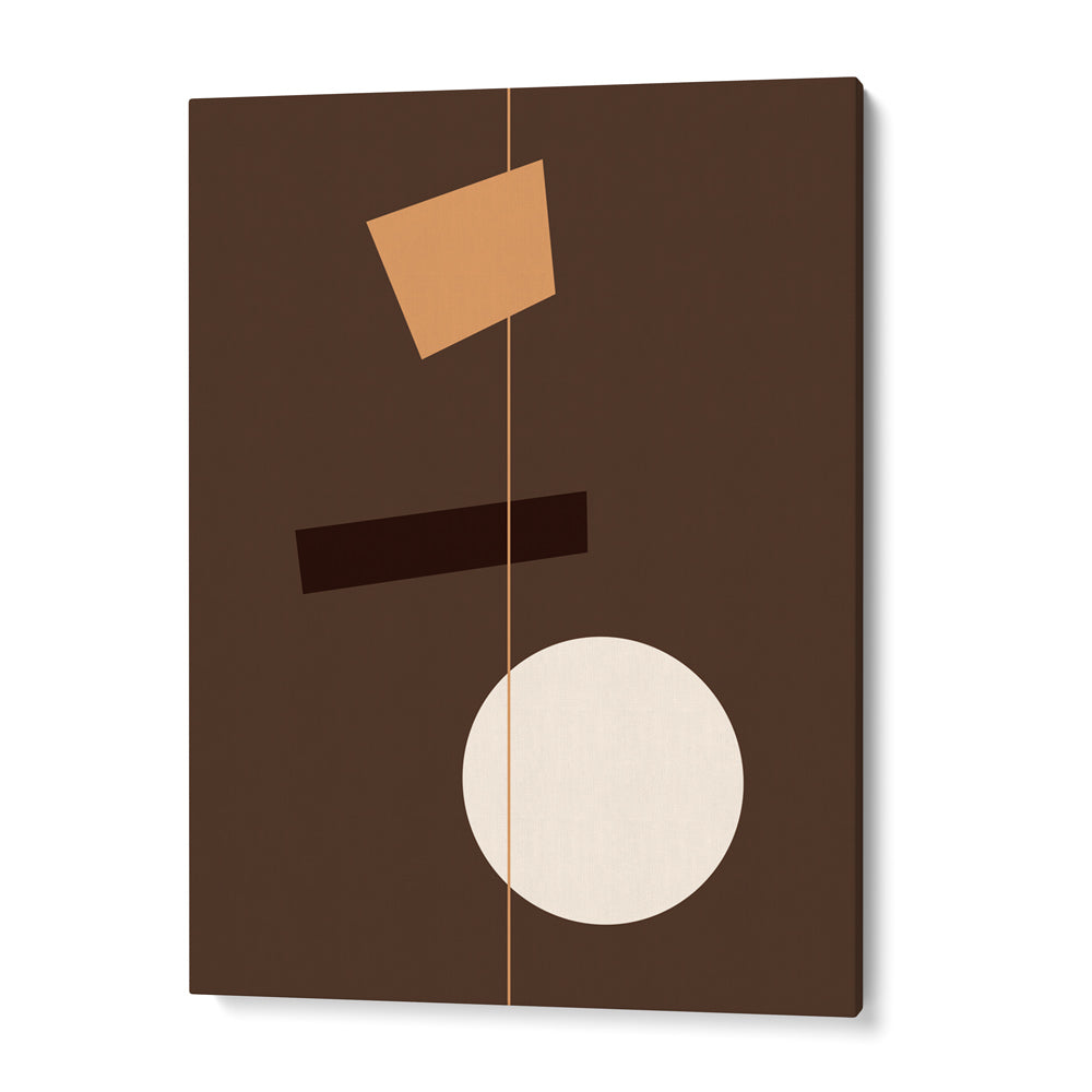 Art & Geometry - II Abstract Painting-Gallery Wrap-Nook At You