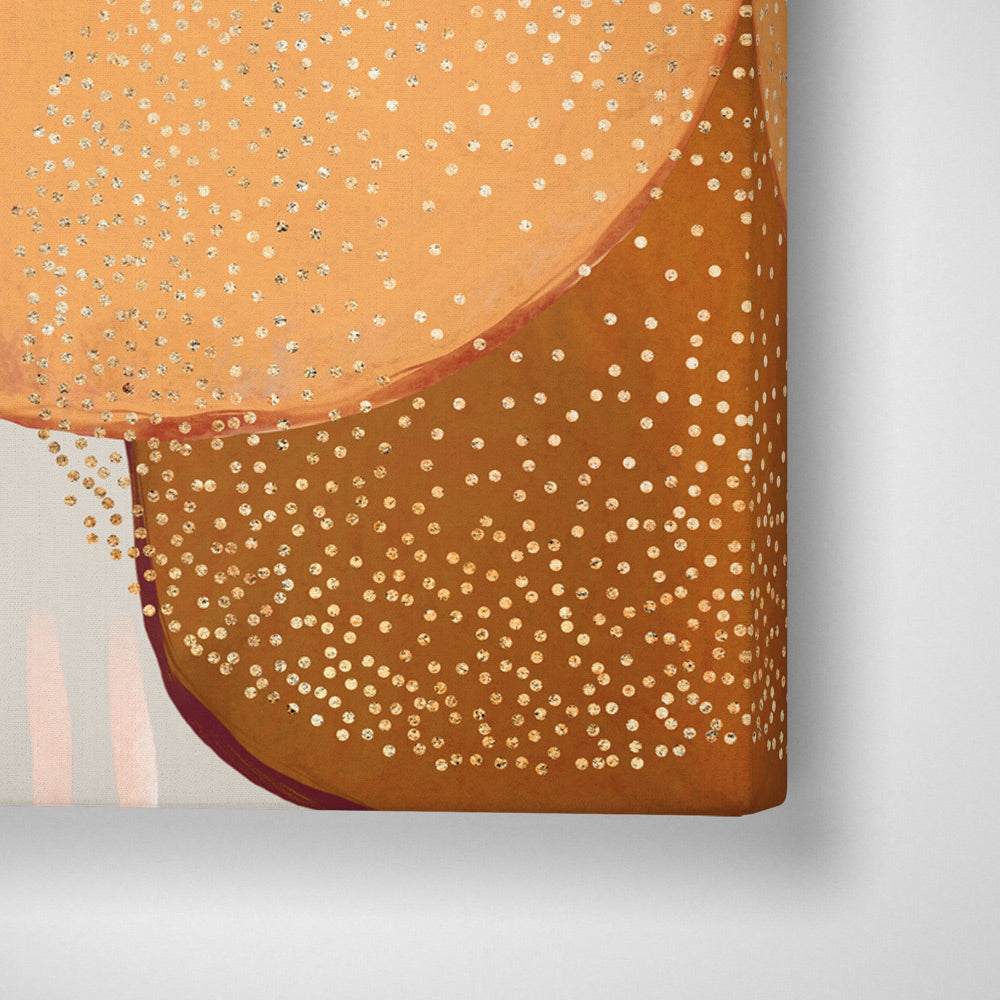 Golden Flight Abstract Wall Art - XS / Matte Paper / Rolled Art - Nook At You