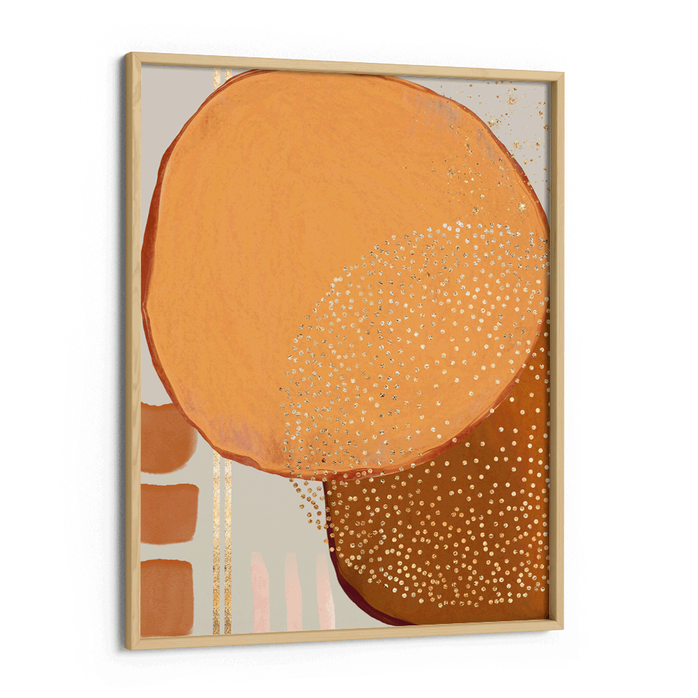 Golden Flight Abstract Wall Art - XS / Matte Paper / Rolled Art - Nook At You