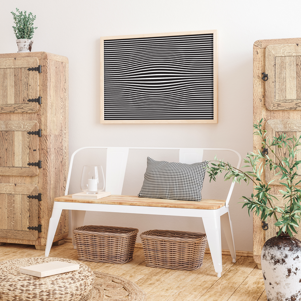 Illusion - i Abstract Wall Art-Rolled Art-Nook At You