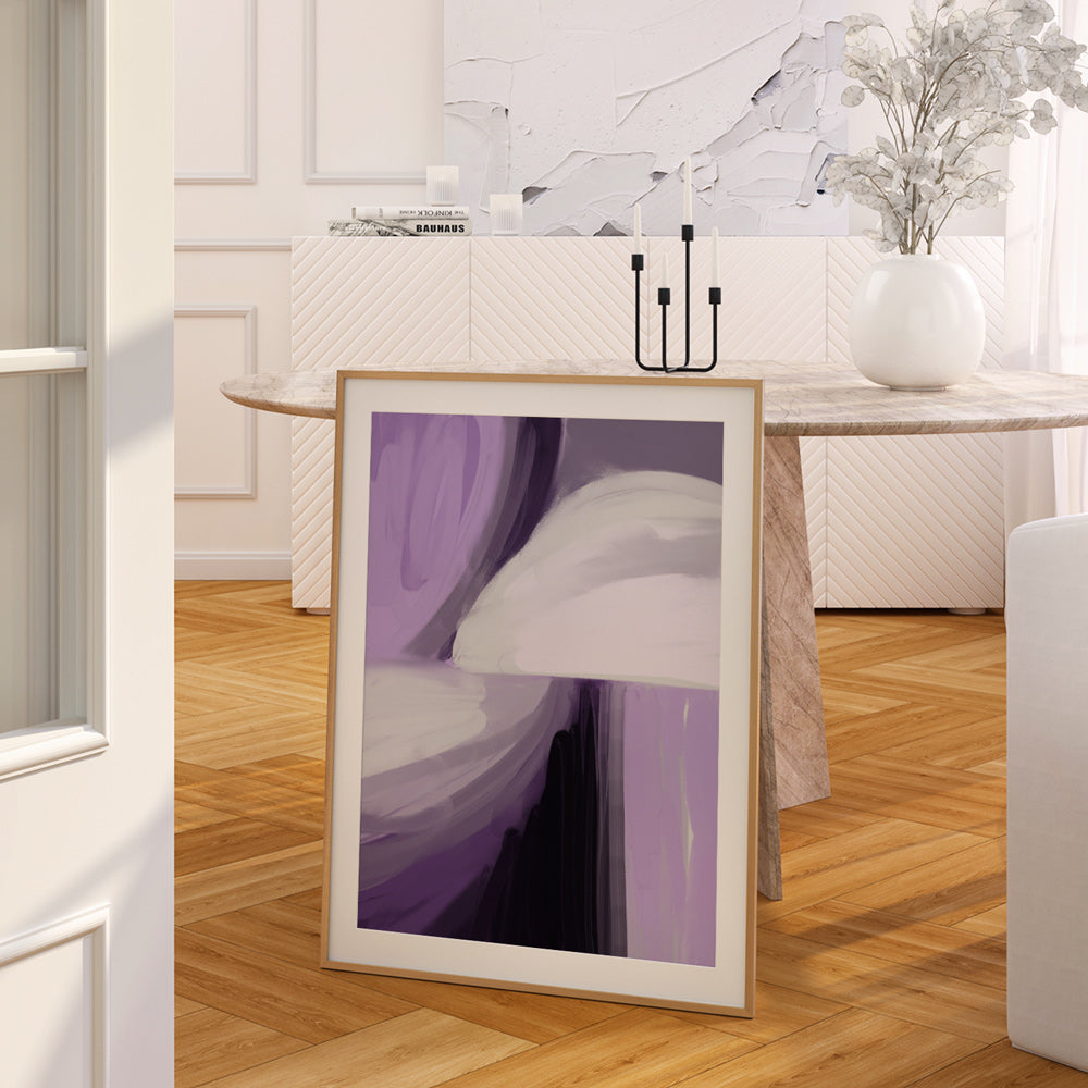 Exuberant Storm Abstract Art Paintings-Rolled Art-Nook At You