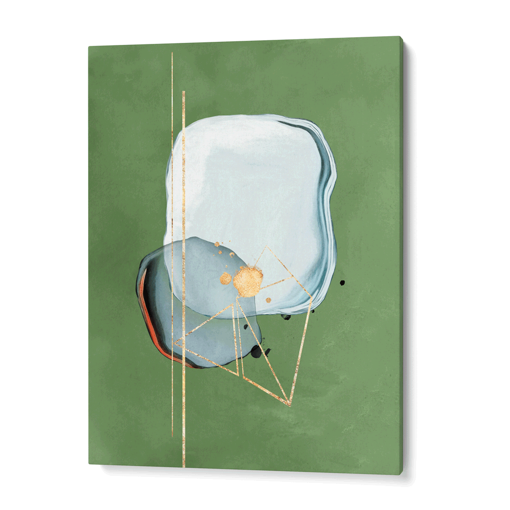 Mint Julep - I Abstract Prints-Gallery Wrap-Nook At You