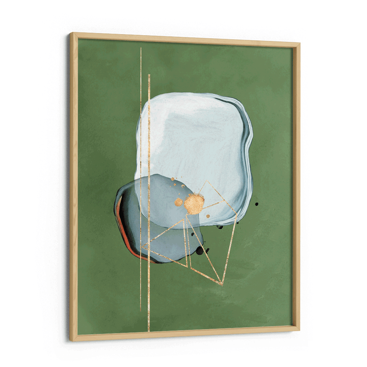 Mint Julep - I Abstract Prints-Wooden Frame-Nook At You
