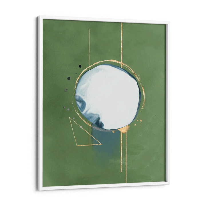 Mint Julep - II Abstract Prints-White Frame-Nook At You