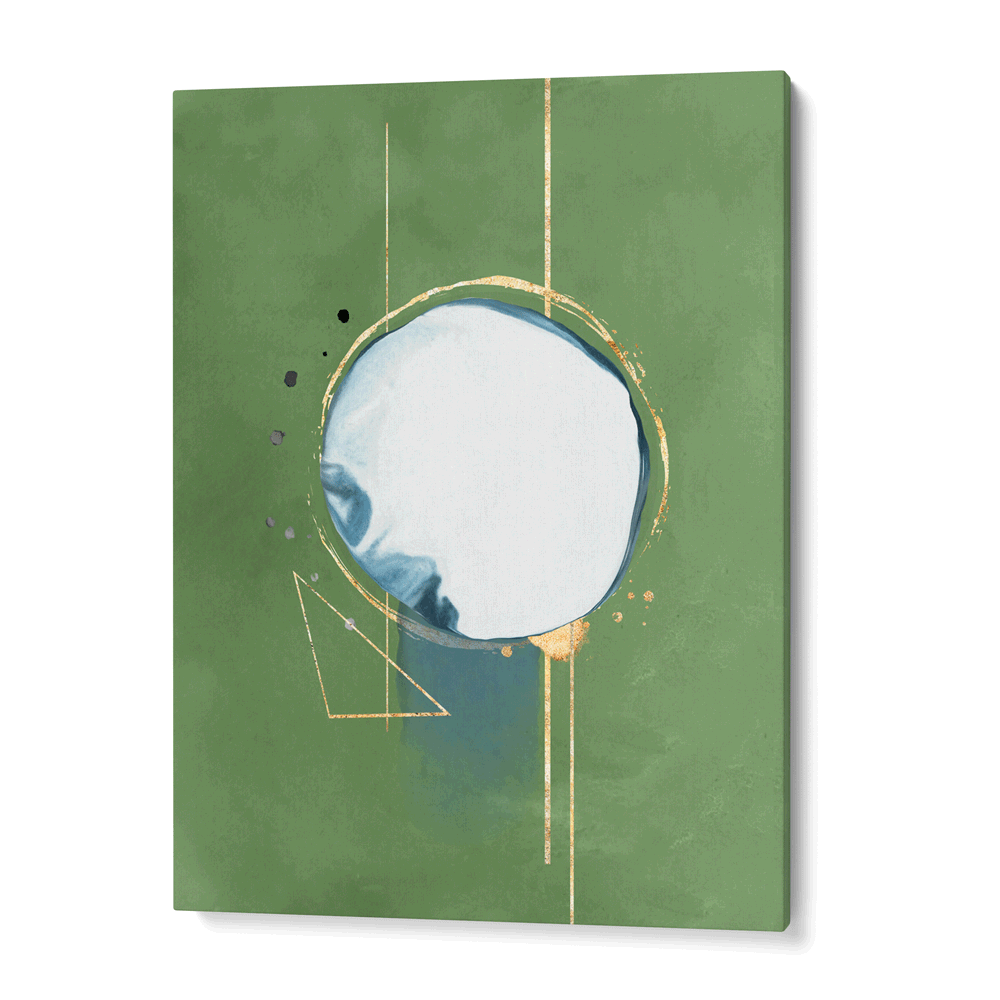 Mint Julep - II Abstract Prints-Gallery Wrap-Nook At You