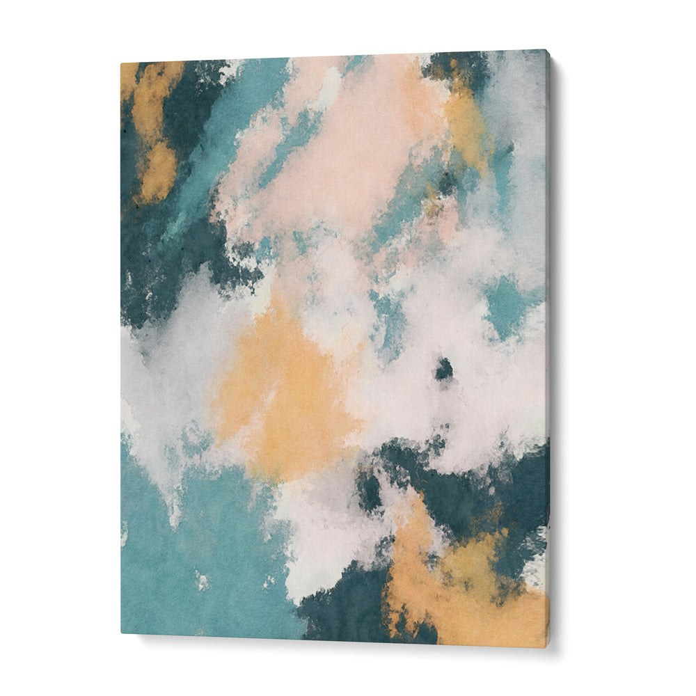 Aqua Abstract Prints-Gallery Wrap-Nook At You