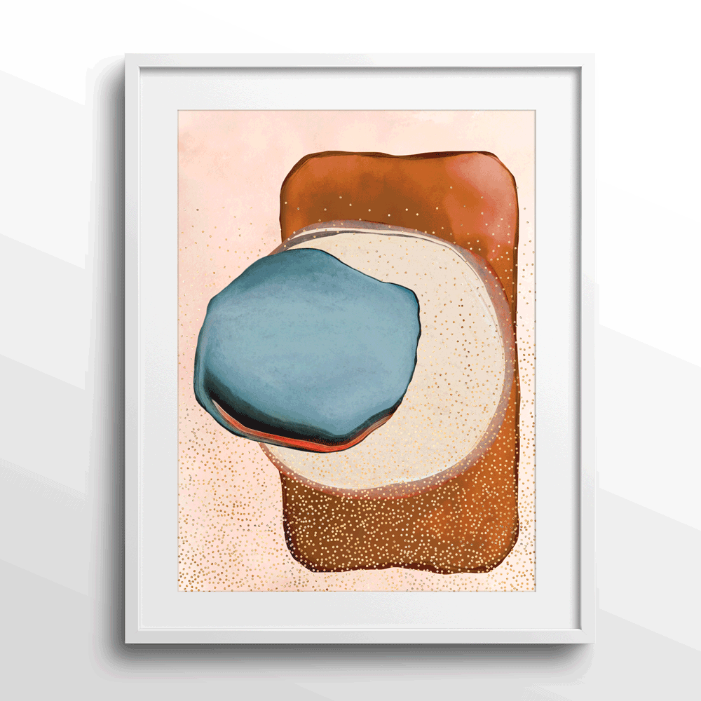 Movement Abstract Prints - XS / Matte Paper / Rolled Art - Nook At You