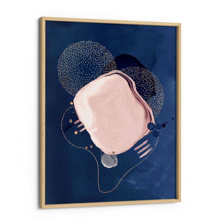 Simulé Abstract Prints-Wooden Frame-Nook At You