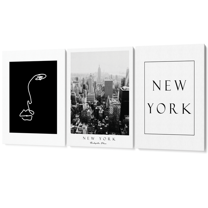 New York Set of 3 Nook At You