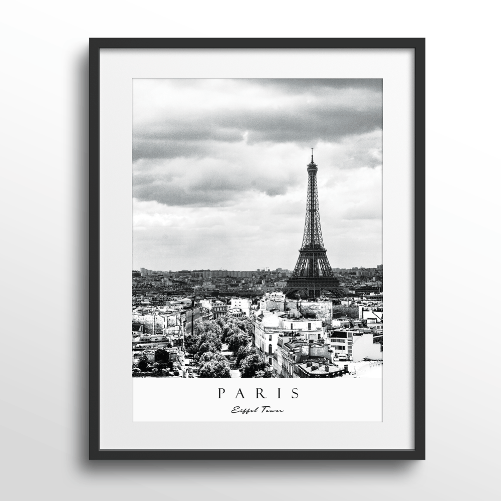 Paris - XS / Matte Paper / Rolled Art - Nook At You