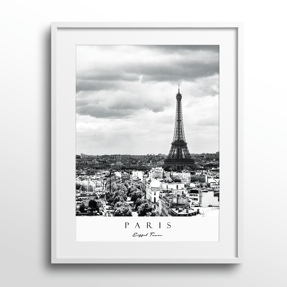 Paris - XS / Matte Paper / Rolled Art - Nook At You