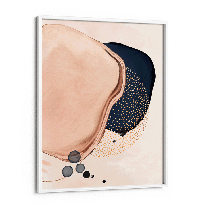 Incident Abstract Wall Art-White Frame-Nook At You