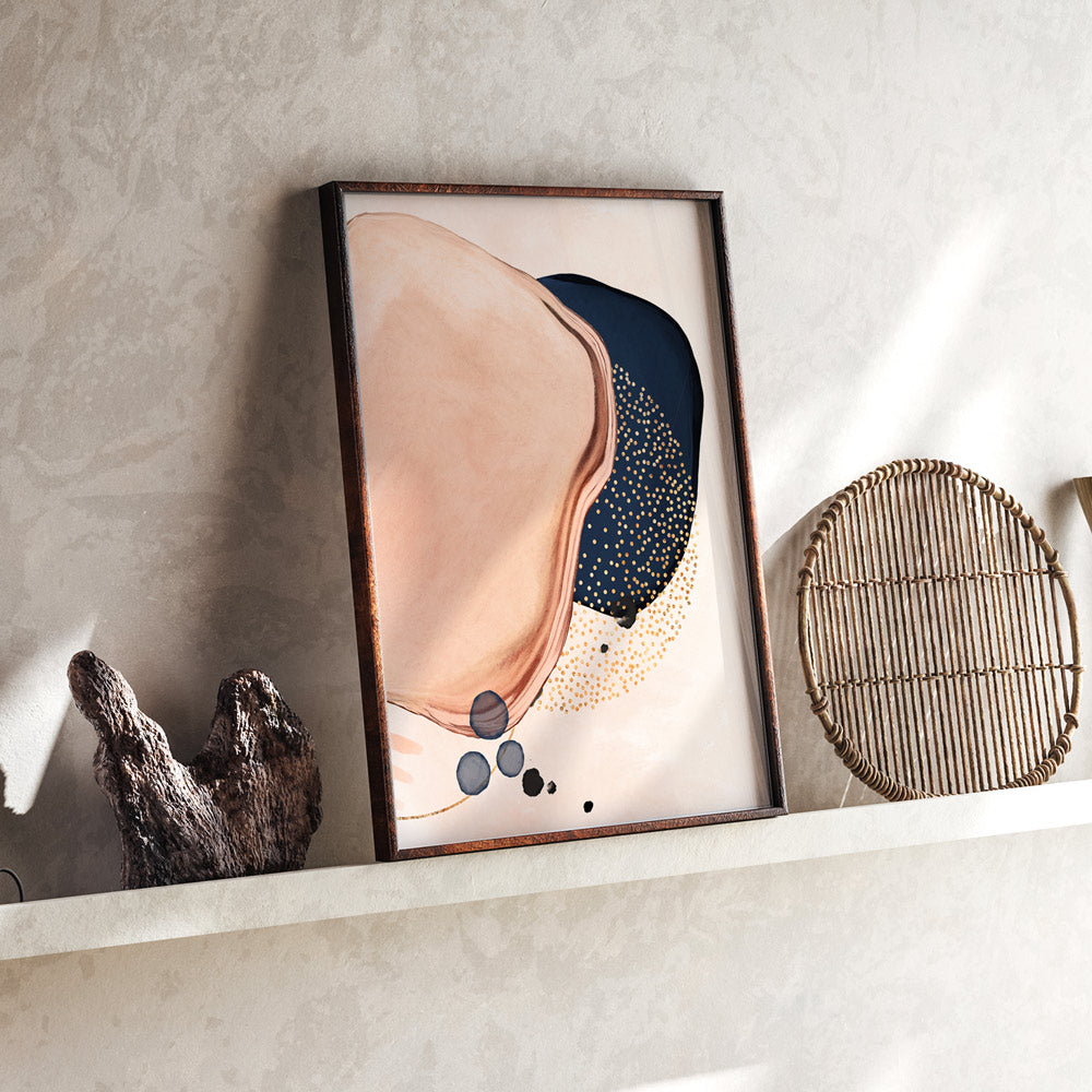 Incident Abstract Wall Art-Rolled Art-Nook At You