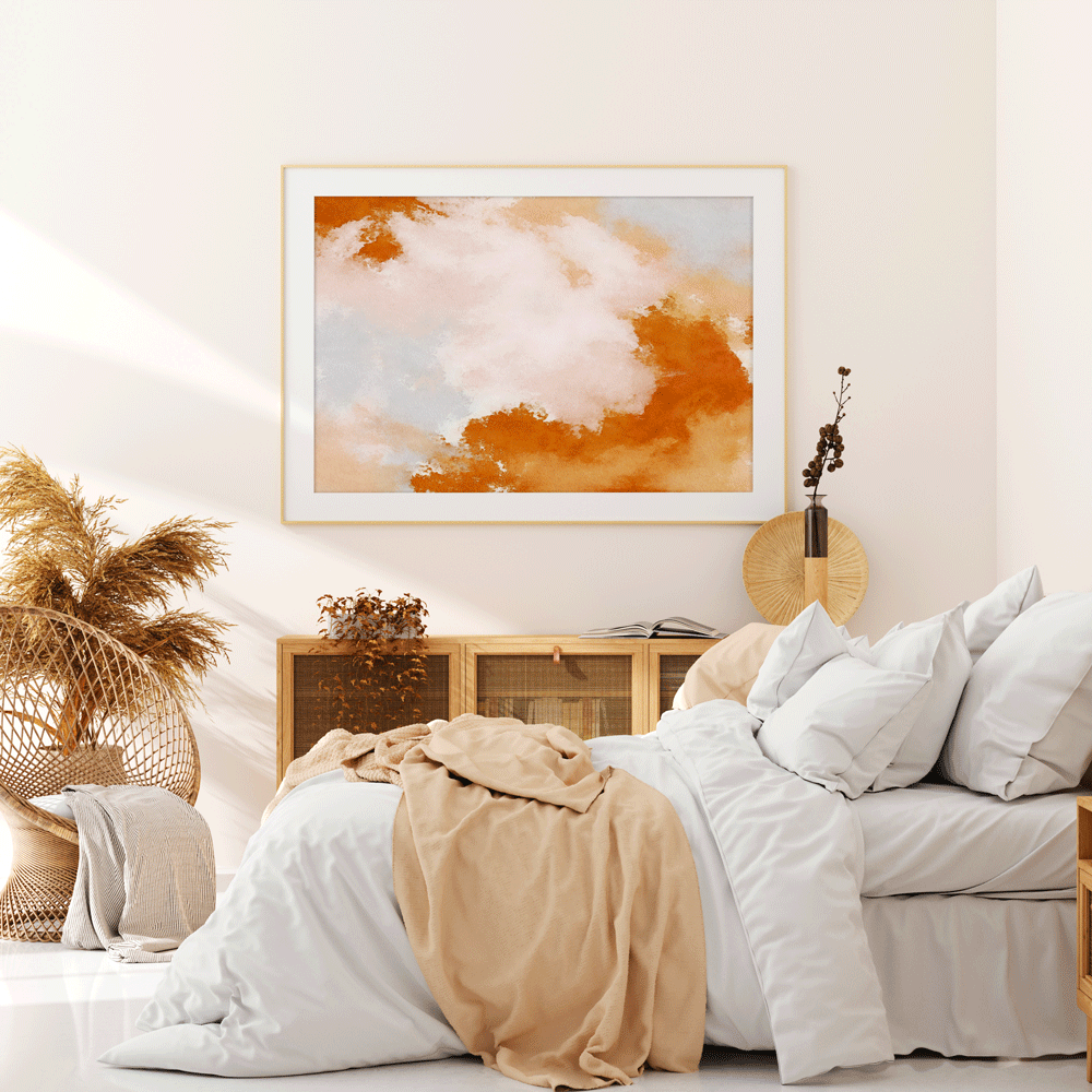 Release Abstract Wall Art - XS / Matte Paper / Rolled Art - Nook At You