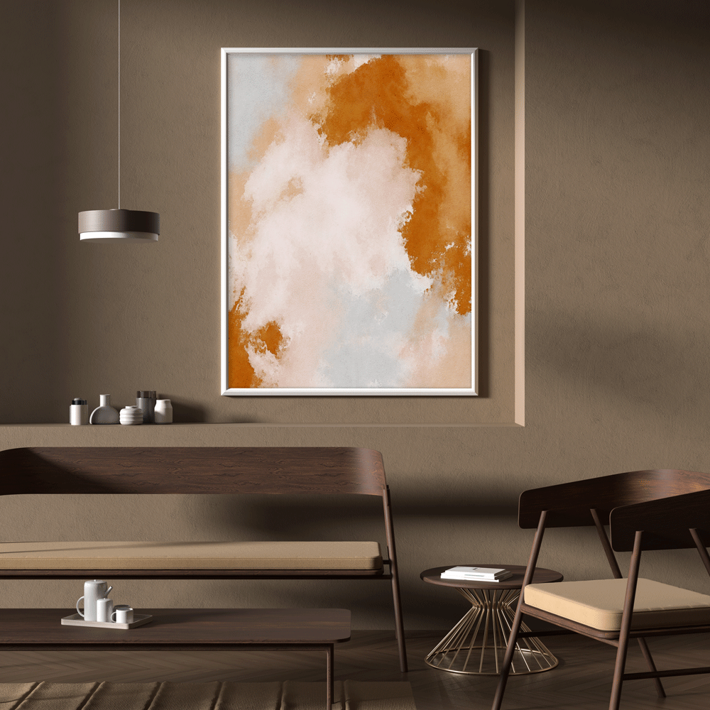 Release Abstract Wall Art - XS / Matte Paper / Rolled Art - Nook At You