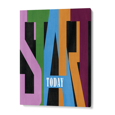 Start Today Nook At You Canvas Gallery Wrap