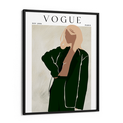 Abstract Vogue - Nov 2006 Nook At You Matte Paper Black Frame