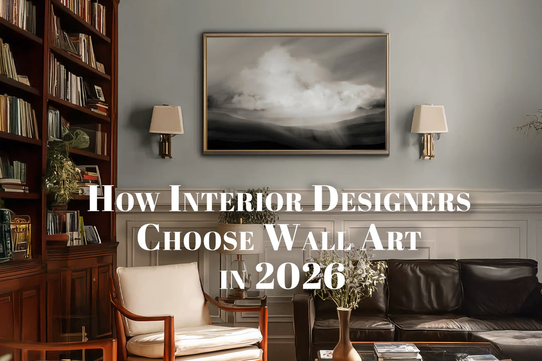 How Interior Designers Choose Wall Art in 2026