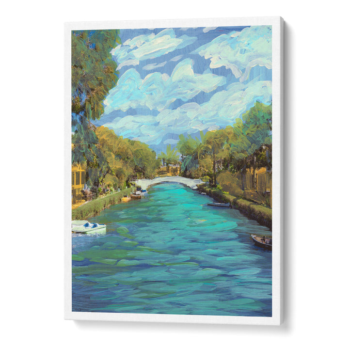 Canal Vision Art Landscape Painting