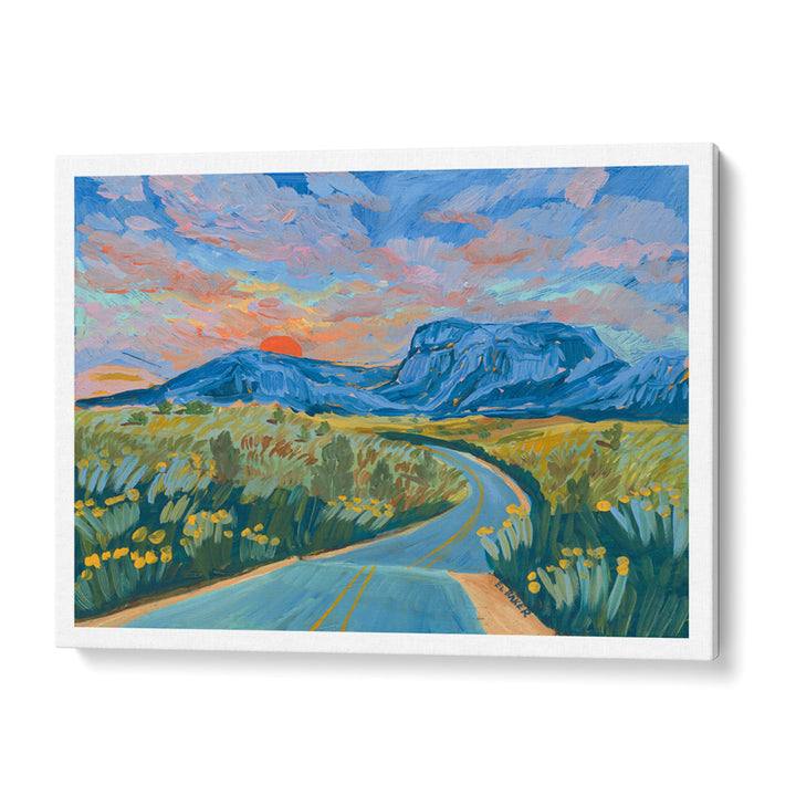 Our Sunset Landscape Wall Art Painting Scenery Painting