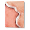 Peachy Wave Abstract Painting