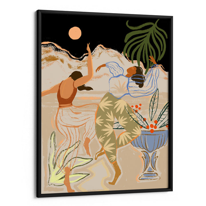 Moon light dance Landscape Art