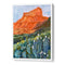 Misty Mountains Nature Canvas Paintings