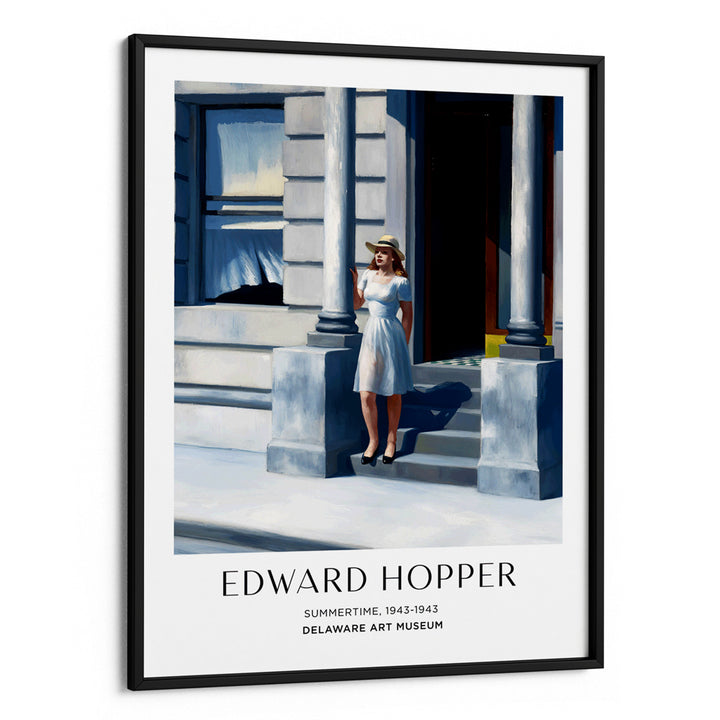 Edward Hopper - Summertime Exhibition Poster