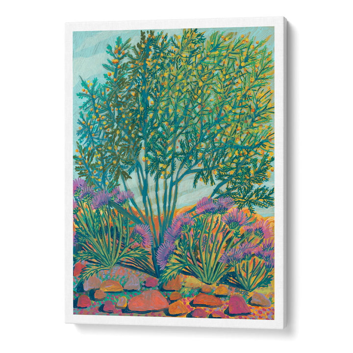 Tranquil Treetops Landscape Art