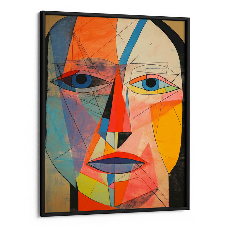 The Face Abstract Painting-Rolled Art-Nook At You