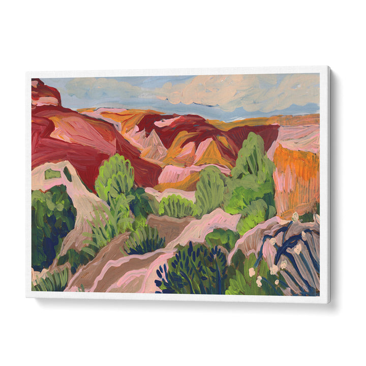 Nature's Symphony Landscape Wall Art Painting Scenery Painting