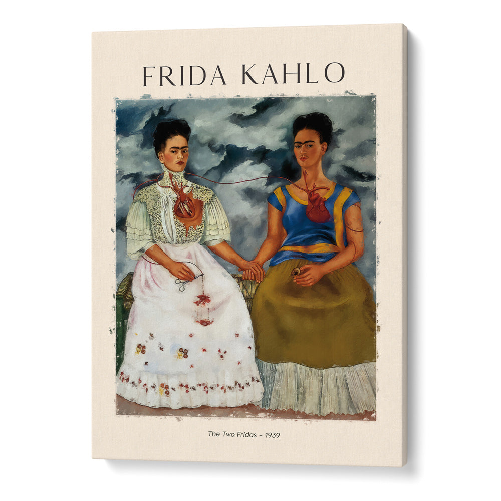 Museum Quality Canvas Painting Of The Two Fridas by Frida Kahlo | Nook ...