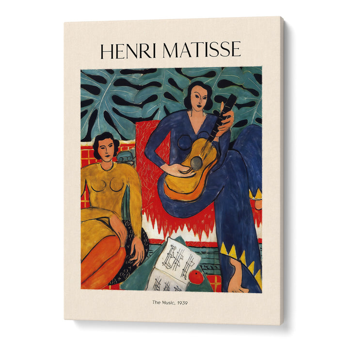 Henri Matisse's The Music (1939) Famous Paintings