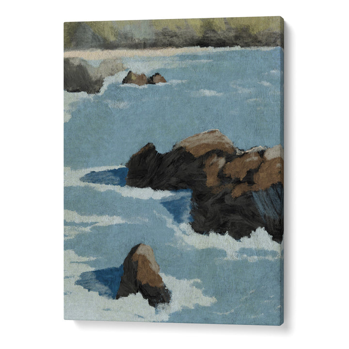 Cliff View Landscape Wall Art Painting Scenery Painting-Gallery Wrap-Nook At You