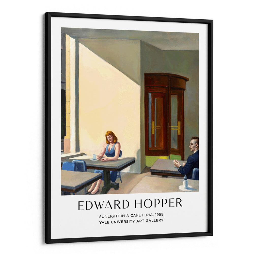 Edward Hopper - Sunlight in a cafeteria - XS / Matte Paper / Rolled Art - Nook At You