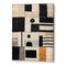 Sewn Fabric Abstract Painting