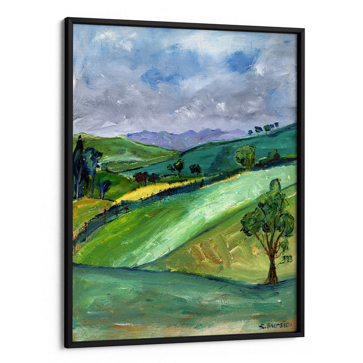 The Countryside (Bursic) Landscape Wall Art Painting Scenery Painting