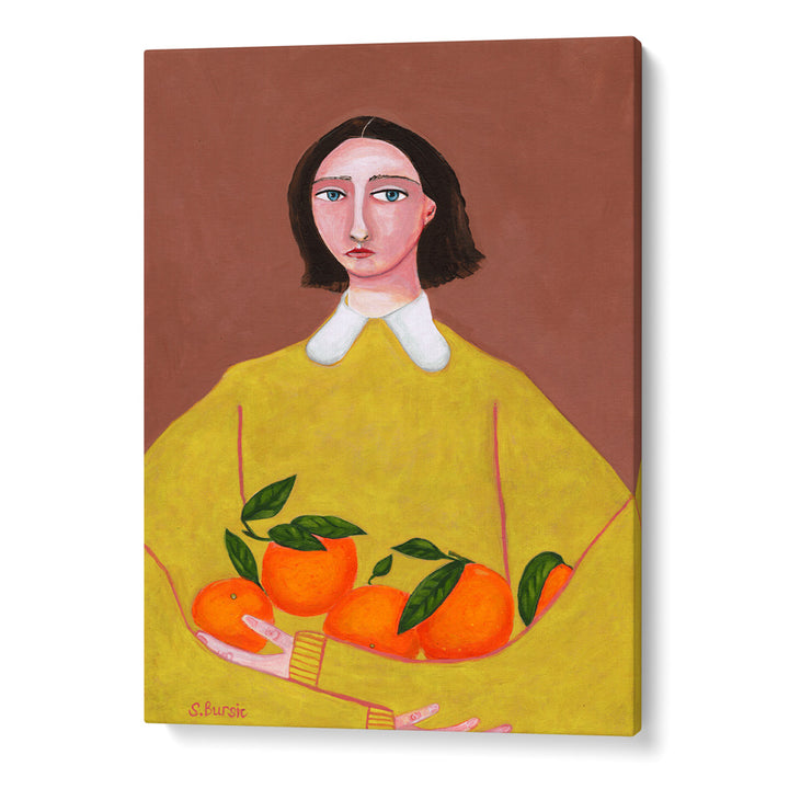 Lady with Oranges